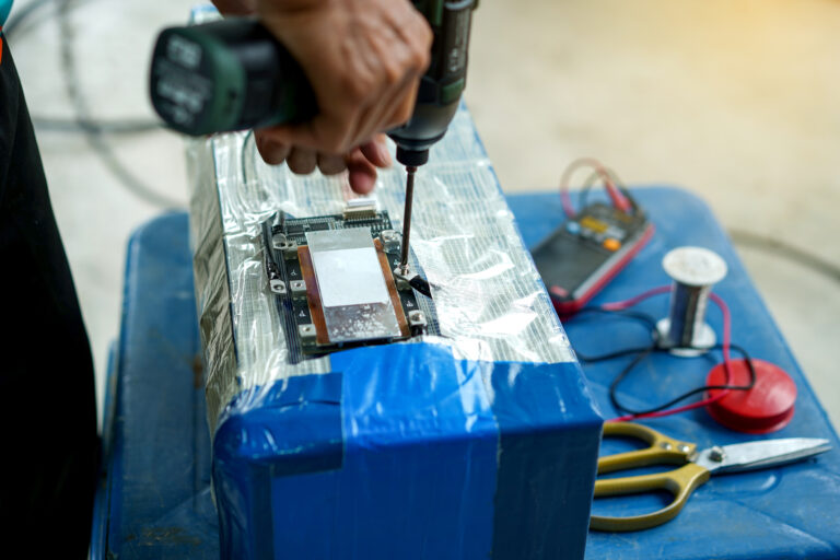 RV lithium battery upgrade